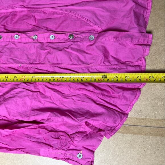 Daniela Dallavelle Elisa Cavaletti Pink Button-Up Women Size XL - Picture 5 of 5